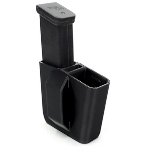 DOUBLE MAGAZINE POUCH FOR GLOCK 19 9MM - RH SHOOTER - For Belts Up To 1½" - Picture 1 of 6