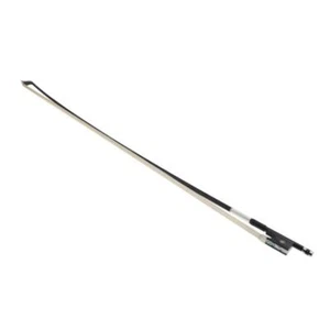 New Professional Black Carbon Fiber Violin Bow 1/2 Ebony Frog Very Beautiful - Picture 1 of 8