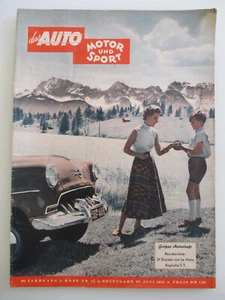 Das Auto Motor und Sport Heft Nr. 13 Juni 1953 24 Stunden von Le Mans - Picture 1 of 7