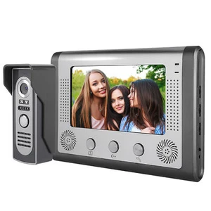 7inch Wired Photo Shooting Touch Screen Video Intercom Doorbell Door Phone 1 DOB - Picture 1 of 14