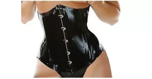Lattice Gomma Corsetto, Aimee, Unisex Feticcio TV XS S M L XL XXL - Foto 1 di 2