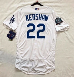 AUTHENTISCH MAJESTÄTISCH 48 XL CLAYTON KERSHAW LOS ANGELES DODGERS FLEX BASIS Trikot - Bild 1 von 4