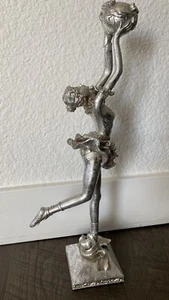 Silver Figurine Candlestick - Picture 1 of 5