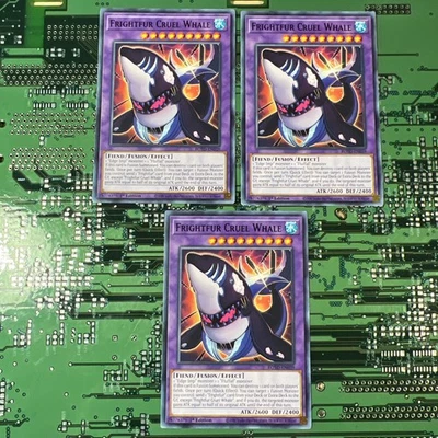Frightfur Cruel Whale ROTD-EN039 Common 1st Edition Yugioh Rise of the Duelist 3 - Image 1 of 4