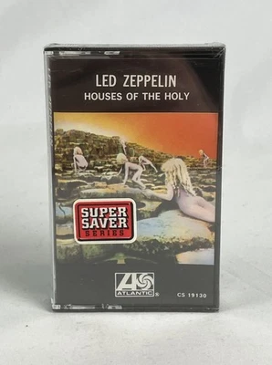 LED ZEPPELIN Cassette Houses Of The Holy (1973) Factory Sealed New Mint Hype - Image 1 of 3