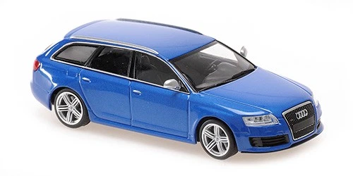 Maxichamps 940017211 1/43 AUDI RS 6 AVANT 2007 BLU METALLICO Minichamps