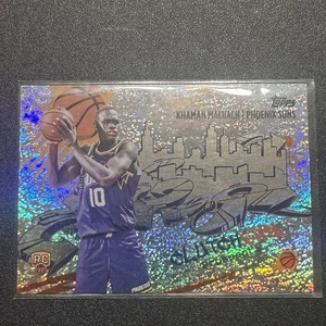 2025-26 Topps Khaman Maluach Clutch City Prospects Holo Foil #CC-10 Phoenix Suns - Picture 1 of 2