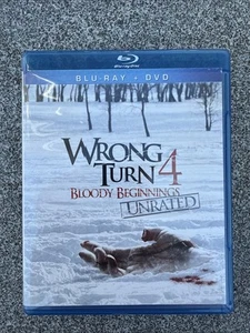 Wrong Turn 4: Bloody Beginnings (Blu-ray Disc, 2011, 2-Disc Set, Rated/Unrated) - Picture 1 of 3