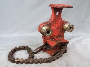 Ridgid BC5 Chain Pipe Vise B-C-5 1/8" to 5" Capacity - 1" pipe bend - Picture 1 of 9