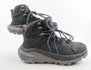 Stivali da trekking Hoka donna 11 B Kaha 2 Mid GTX Goretex Castlerock grigio cuscino - Foto 1 di 8