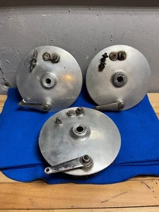 Buje de tambor de freno central de rueda Norton 750 Atlas Commando con zapatas de freno - Imagen 1 de 9