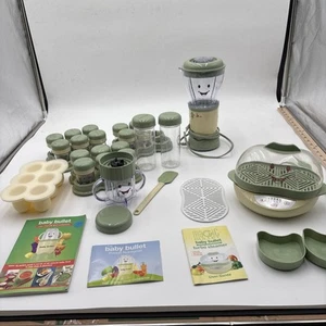Sistema Procesador Licuadora de Alimentos Magic Baby Bullet con Tazas Extra Turbo Vaporizador - Imagen 1 de 11