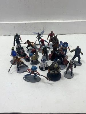 Disney & Marvel Big Lot of 20 Pieces Toy Figures & Accessories - Image 1 of 4