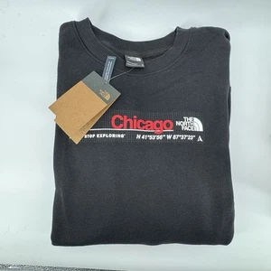 The North Face Men’s XL Crewneck Sweatshirt Chicago Fall Winter Comfort NEW - Picture 1 of 9
