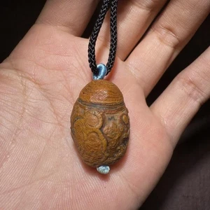 ππ₯πRare China Inner Mongolia Gobi Eye Rough Agate Specimen Pendant - Picture 1 of 10