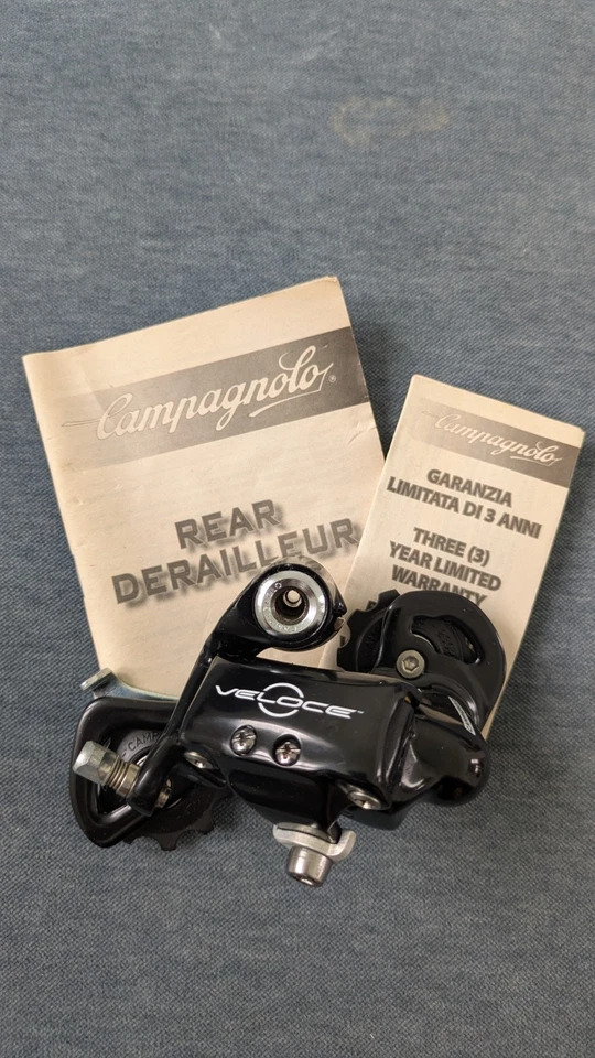 CAMPAGNOLO VELOCE 10 SPEED REAR DERAILLEUR, MEDIUM CAGE    RD11-VLBXM - Image 1 of 2