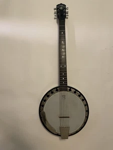Deering B6 Boston 6 String Banjo W/ Case - Picture 1 of 10