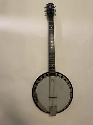 Deering B6 Boston 6 String Banjo W/ Case - Image 1 of 4