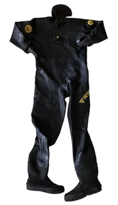 Traje seco de goma Viking Protech talla 3 XLarge con buceo comercial técnico buceo - Imagen 1 de 21