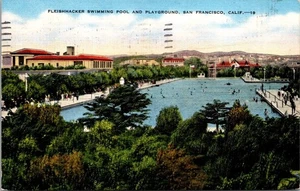 Fleishhacker piscina e parco giochi San Francisco Calif 27 settembre 1945 biancheria - Foto 1 di 4