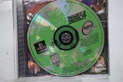 Playstation Twisted Metal 4 UNTESED BUT LOOKS OK SEE PICS OF DISC AS IS - Image 1 of 3