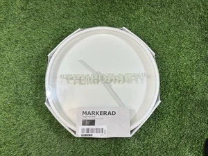 Brandneu Virgil Abloh x IKEA MARKERAD TEMPORARY Wanduhr OFF-White - Bild 1 von 8