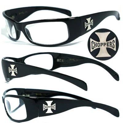 Gafas de sol Choppers para hombre motociclista - transparentes C11 B Foto 1 de 2