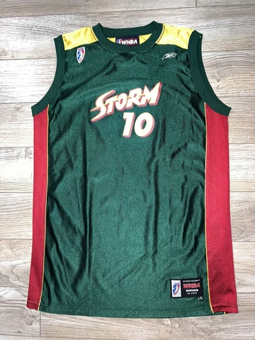 Sue Bird #10 Seattle Storm WNBA adidas Jersey youth Kids Girls XL 18-20 Cover