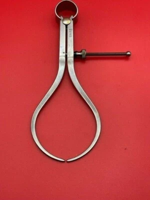 Starrett 75A-6 Fay Spring Type Outside Caliper, Solid Nut 6"  IN STOCK - Image 1 of 3