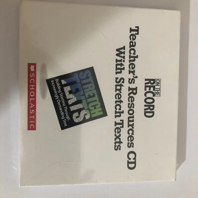 ON THE RECORD~TEACHER'S RESOURCES CD W/STRETCH TEXTS ~ NEW/SEALED - Image 1 of 2