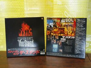 Stephen King's THE STAND 4LD BOX set JAPAN Laserdisc Very Good Condition