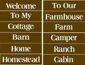 ARTÍCULO DE PLANTILLA REUTILIZABLE "SET 18" JUEGO DE CUIDADOR DE ESTANTE DE 12 PIEZAS  - Imagen 1 de 1