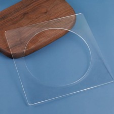 Raschietto per torte riutilizzabile strato trasparente forma frittelle