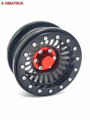 E-VIRATRUE 2.9''Aluminum Wheel For Axial SCX6 1/6 Black (1pcs) - Image 1 of 4