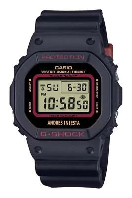G SHOCK DW5600 ANDRES INIESTA S/WATCH - Image 1 of 4