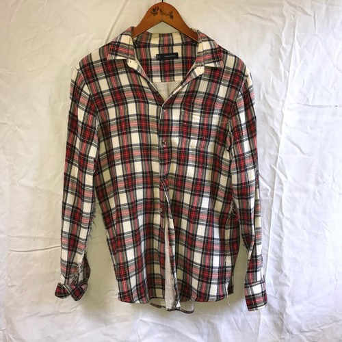 DSQUARED2 CAMICIA UOMO WESTERN A QUADRI MULTICOLORE TAGLIA EU 46 US SMALL