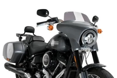 Pantalla Puig 4 OEM Carenado D/Humo Harley Davidson Softail Sport Glide FLSB 18-25 Foto 1 de 4