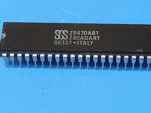 (1PC) SGS Z8470AB1 Serial I/O Controller 2 Channels 0.09765625MBps NMOS ...