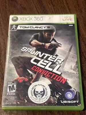Tom Clancy's: Splinter Cell - Conviction (Microsoft Xbox 360, 2010) NO MANUAL - Image 1 of 4