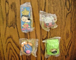 1996--BOBBY'S WORLD (Complete SET of 4 Toys) by Carl's Jr. [NIP] - Picture 1 of 6