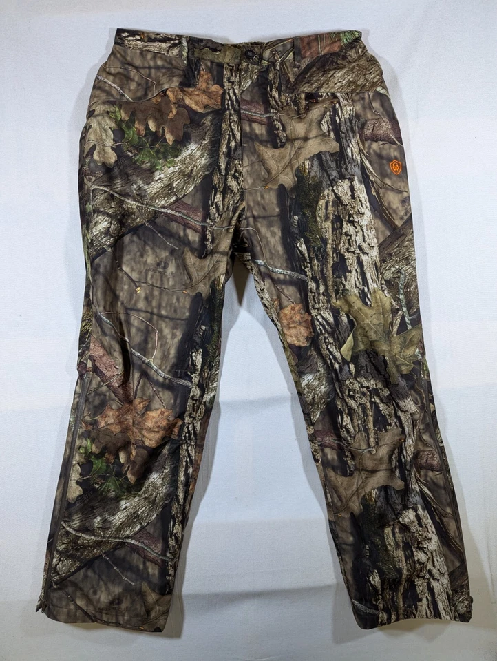 Game Winner Pant Men 2XL Cargo Hunting Camouflage Mossy Oak Ankle Zip Waterproof - Image 1 of 4