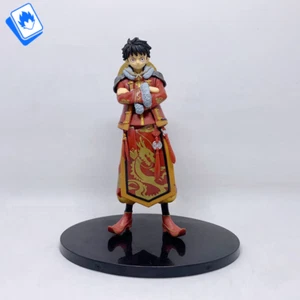 Action Figure One Piece Luffy Samurai Kimono 17cm STATUA DA COLLEZIONE Anime - Foto 1 di 4