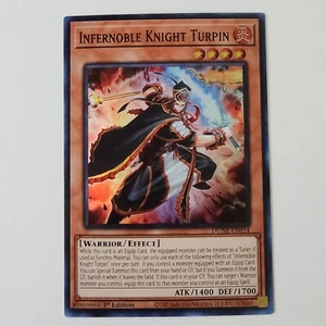 Infernoble Knight Turpin - DUNE-EN014 - NM/VLP - Super Rare - 1st ed - Yugioh - Picture 1 of 2