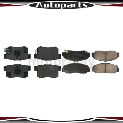 Juego de pastillas de freno delanteras traseras centradas para Honda Accord 2003 2004 2005 2006 2007 Foto 1 de 4