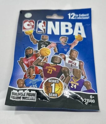 NBA C3 Construction Series 1 2014 Buildable Figure Basketball Mystery Pack - Image 1 of 2