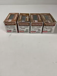 Set Of 4 Deck And Fence Screws WOOD 6x1-1/4in, 8x2 in, 9x2-1/2in, 10x3-1/2in - Picture 1 of 5