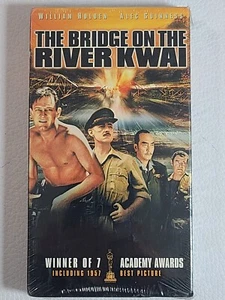 The Bridge on the River Kwai VHS 1998 Columbia Classics Y2K HTF NEW SEALED  - Picture 1 of 6