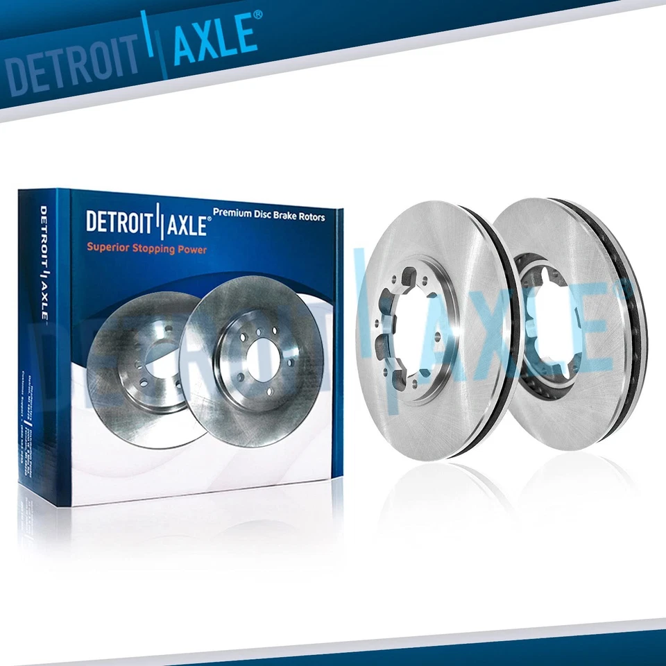 280mm Front Disc Brake Rotors for Chevy Colorado GMC Canyon Isuzu i-290 i-370 - Image 1 of 4