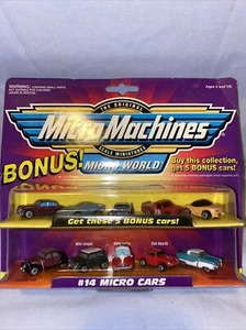 Micro Machines, Hasbro, #14 Micro Cars Collection, +5 gratis, buen estado, nuevo en caja - Imagen 1 de 10