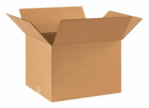 50 - 17 x 14 x 12 Corrugated Shipping Boxes Storage Cartons Moving Packing Box - Picture 1 of 3